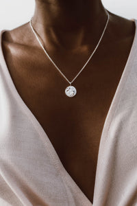 Melt moon necklace