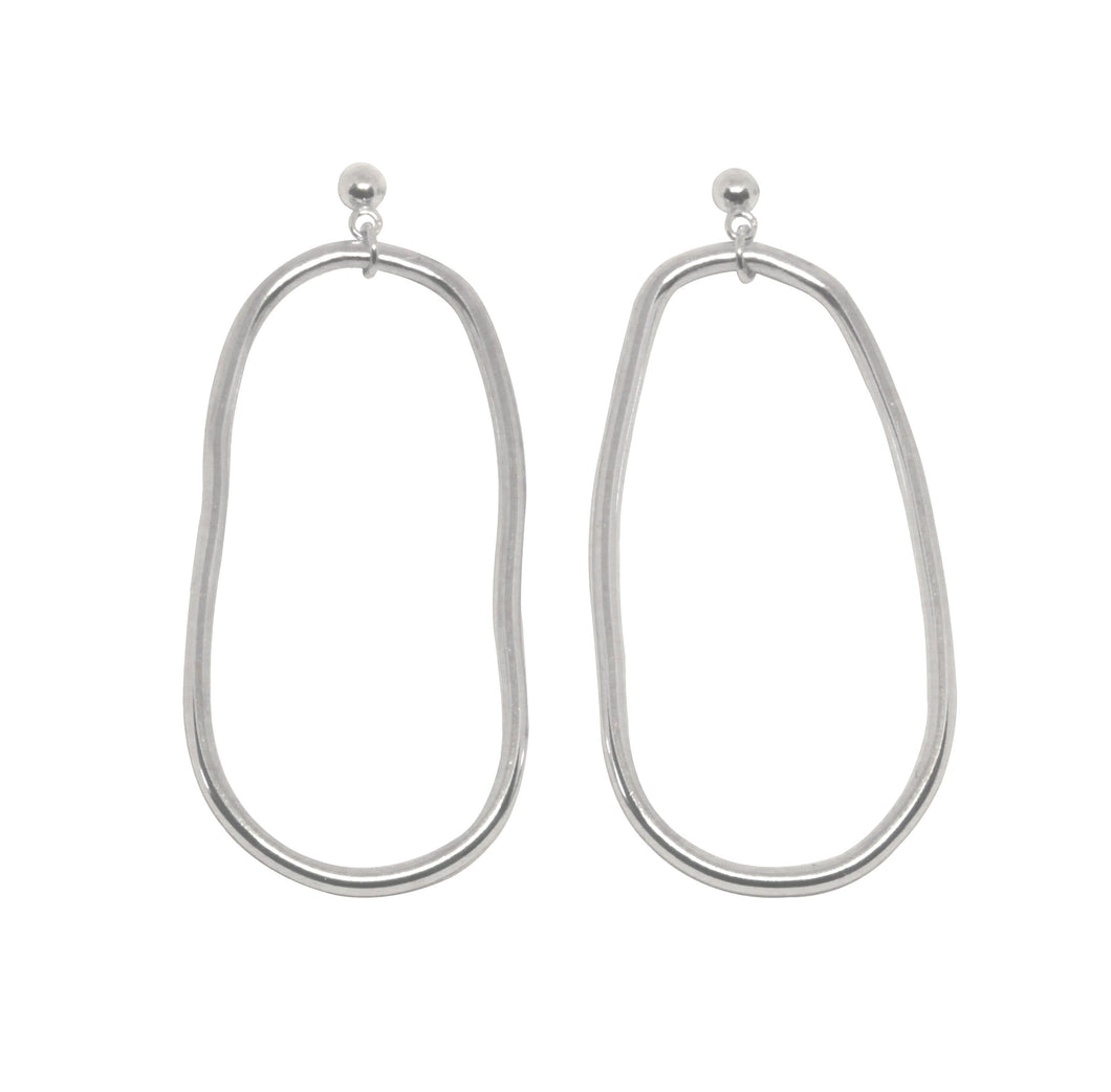 Henri oval earrings